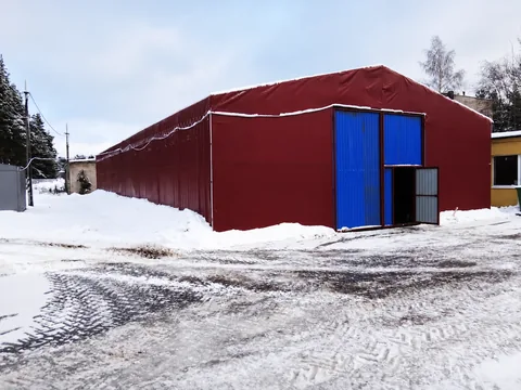 Быстровозводимый тентовый ангар (склад павильон) — фото 3