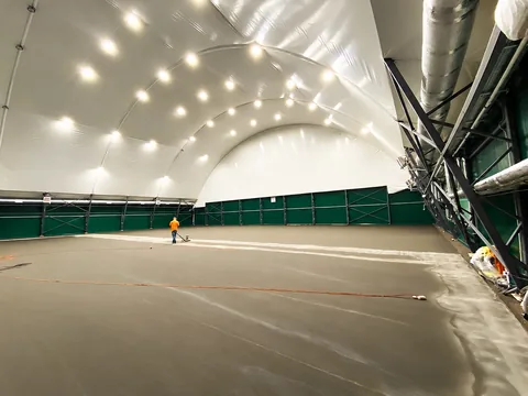 Спортивный теннисный центр круглогодичного использования на Мосфильмовской улице — фото 9