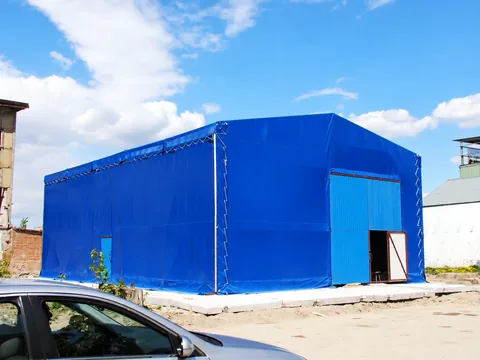 Быстровозводимый тентовый ангар 10 x 15 х 4,5 м в Москве — фото 3