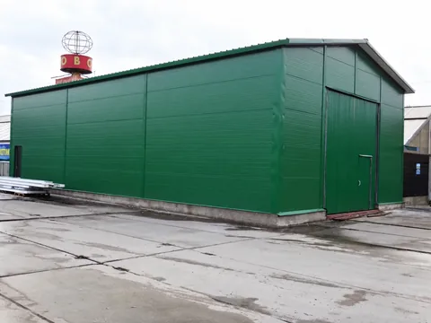 Склад холодильник для хранения цветов 9 х 18 х 4,2 м. Быстровозводимые ЛМК и сэндвич-панели. — фото 2